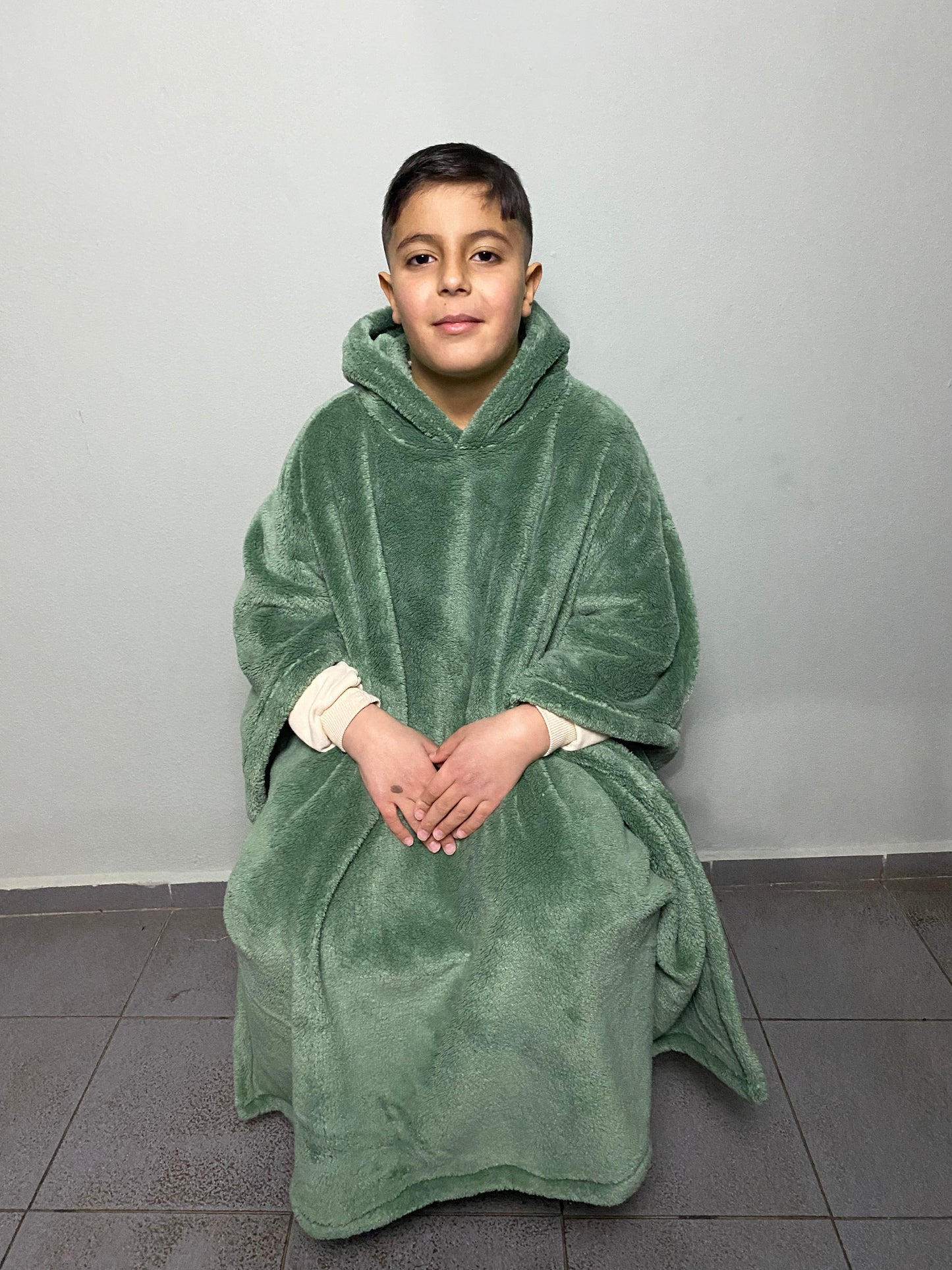 Aeria Battaniye Hoodie- Çocuk Boy