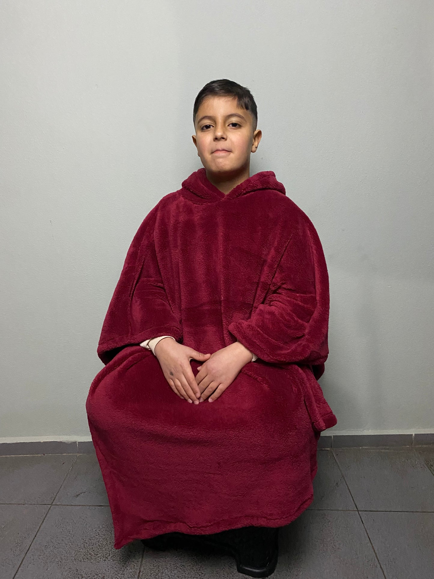 Aeria Battaniye Hoodie- Çocuk Boy