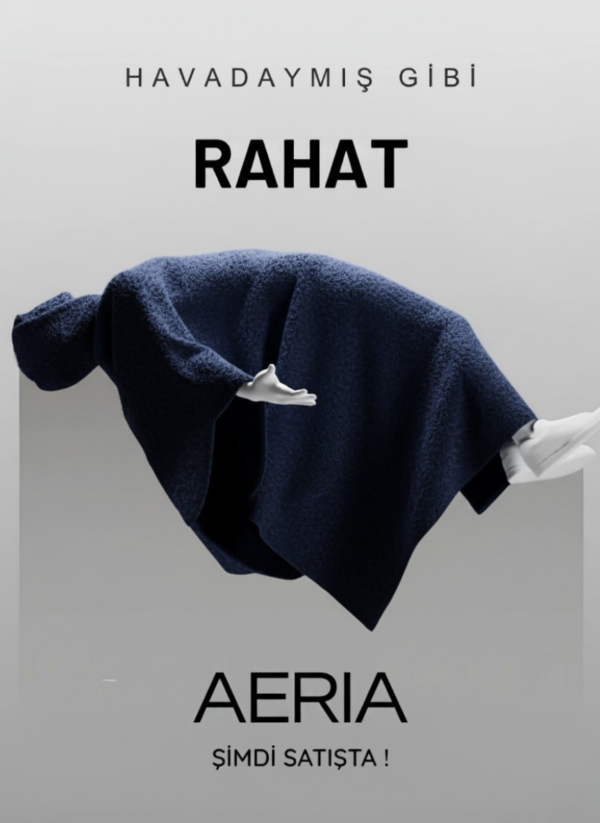 Aeria Battaniye Hoodie - Sıcaklığı ve Rahatlığı Yanında Taşı