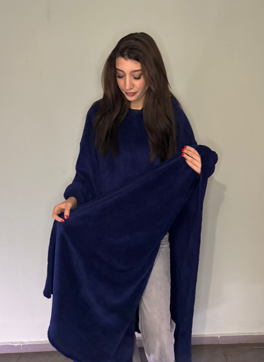 Aeria Battaniye Hoodie - Sıcaklığı ve Rahatlığı Yanında Taşı