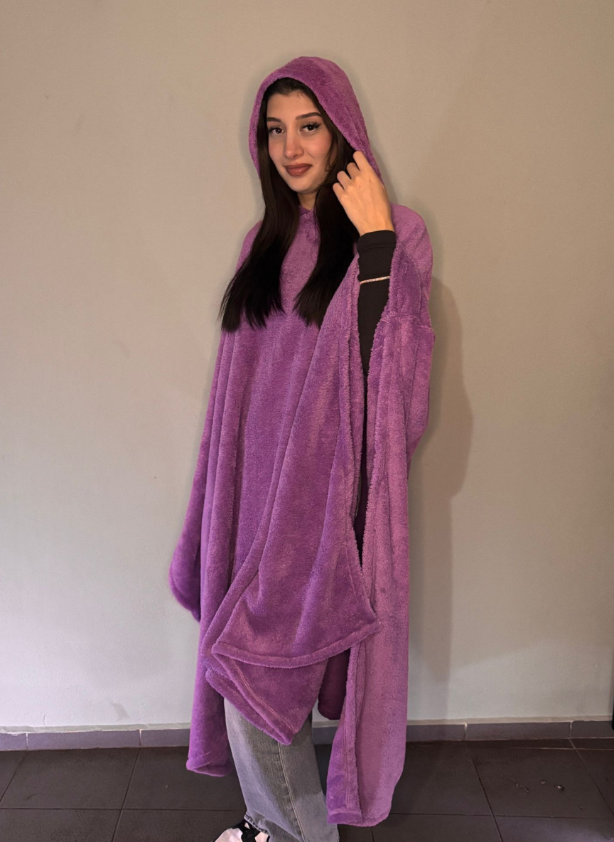 Aeria Battaniye Hoodie - Sıcaklığı ve Rahatlığı Yanında Taşı