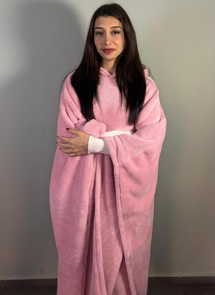 Aeria Battaniye Hoodie - Sıcaklığı ve Rahatlığı Yanında Taşı