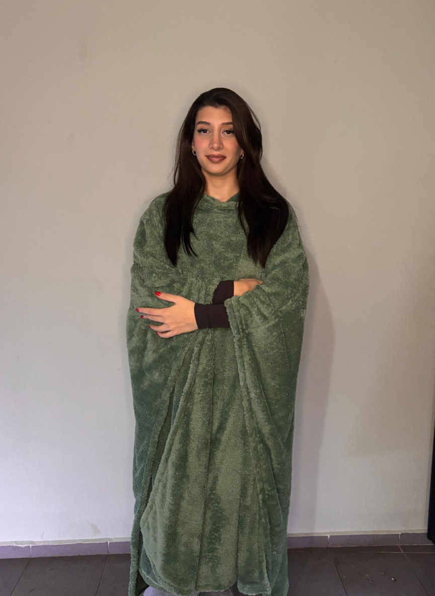 Aeria Battaniye Hoodie - Sıcaklığı ve Rahatlığı Yanında Taşı