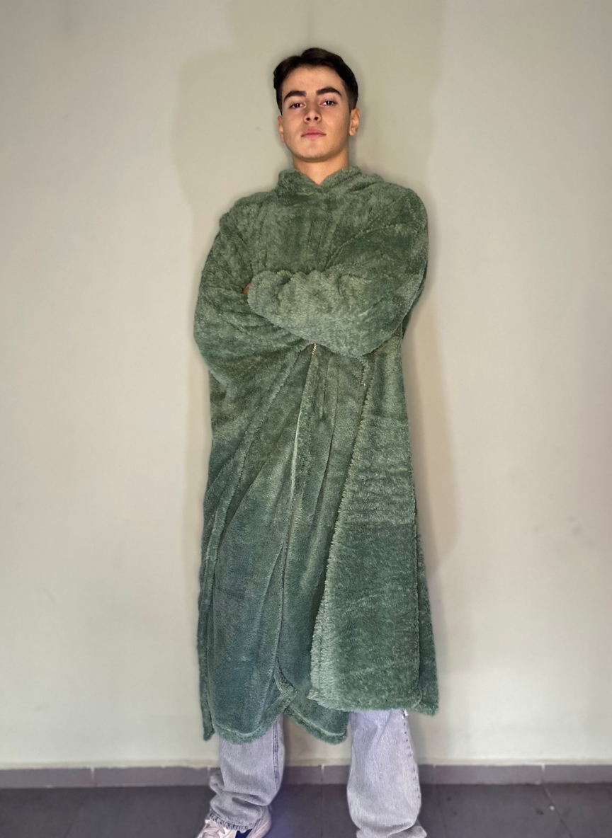 Aeria Battaniye Hoodie - Sıcaklığı ve Rahatlığı Yanında Taşı